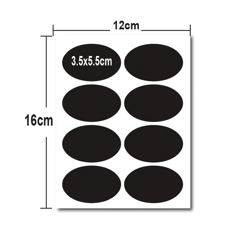 Plastikowe pojemniki na przyprawy z sitkiem i naklejkami Sticker 1sheet