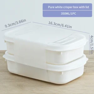 Pojemniki na żywność do zamrażarki z pokrywką 350ml