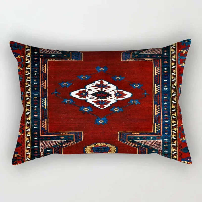 Poszewka na poduszkę w stylu etnicznym boho Mandala Ciemnoszary