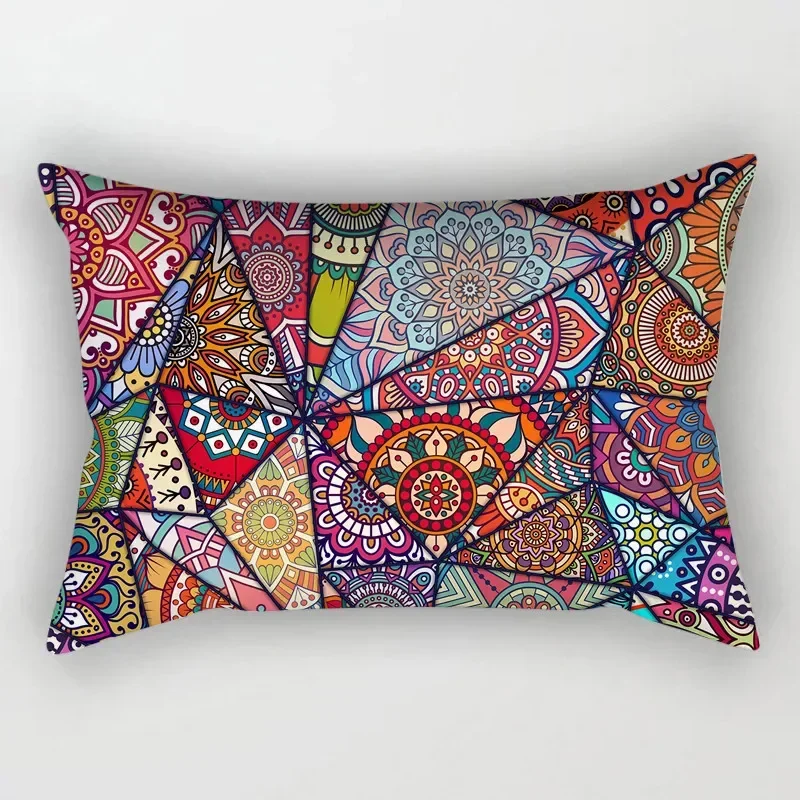 Poszewka na poduszkę w stylu etnicznym boho Mandala Inne