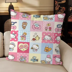 Poszewka na poduszkę Hello Kitty kwadratowa Beżowy