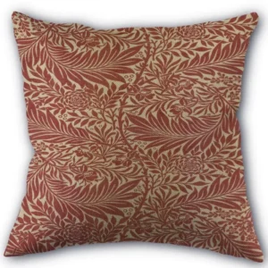 Poszewka na poduszkę William Morris bawełna len 45x45 cm Granatowy