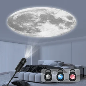 Projektor gwiaździstego nieba LED USB trójkolorowy lampka atmosferyczna 