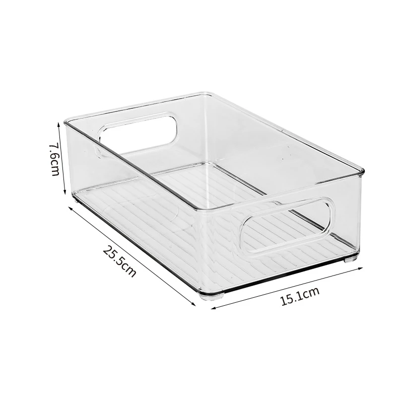 Przezroczysty pojemnik do lodówki na warzywa i owoce Jasnozielony