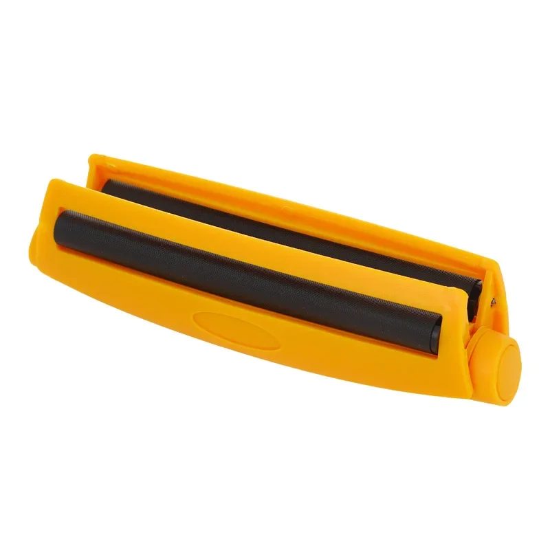 Ręczna maszynka do skręcania papierosów 110 mm żółty
