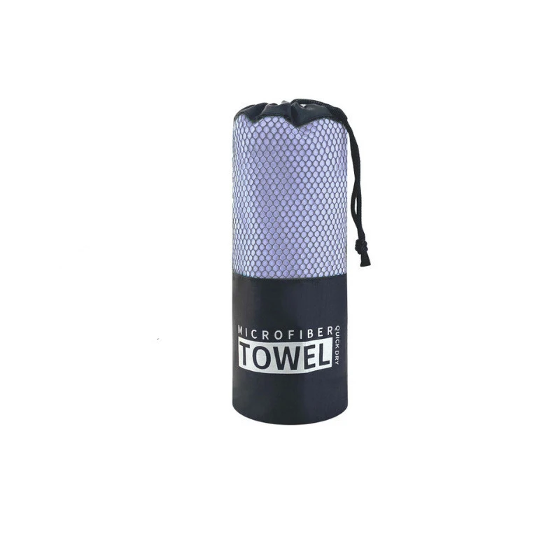 Ręcznik szybkoschnący z mikrofibry 80x160 cm – sportowy Błękitny