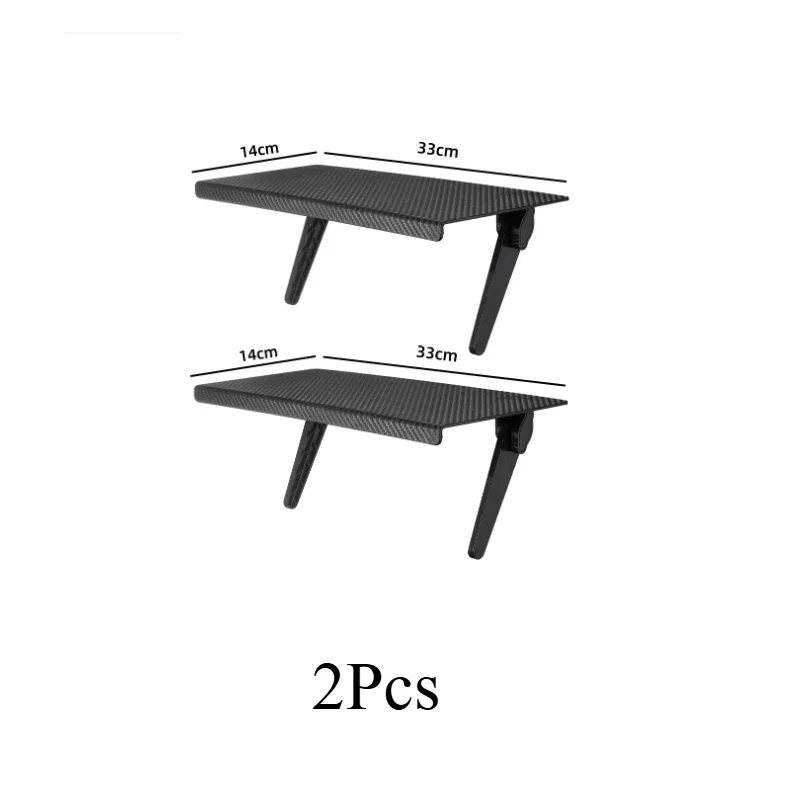 Regulowana półka na router nad telewizor z organizacją kabli 2Pcs 33cm