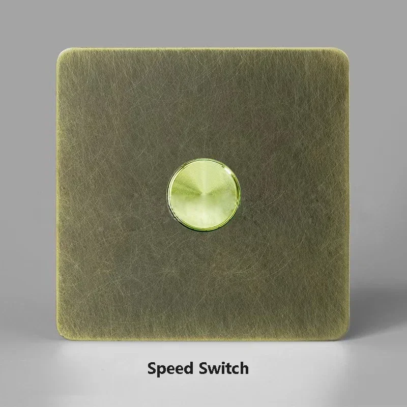 Retro włącznik światła dźwigniowy, ozdobny panel ścienny Biały