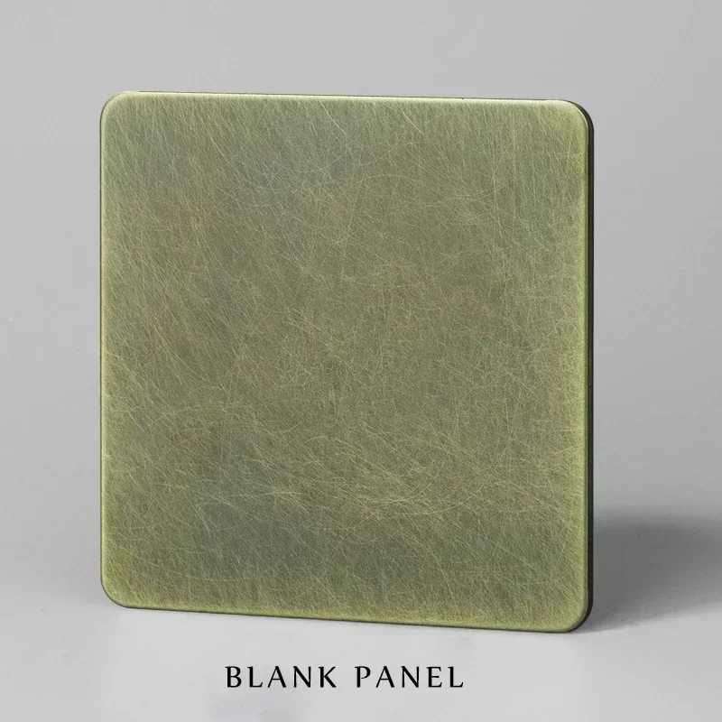 Retro włącznik światła dźwigniowy, ozdobny panel ścienny żółty