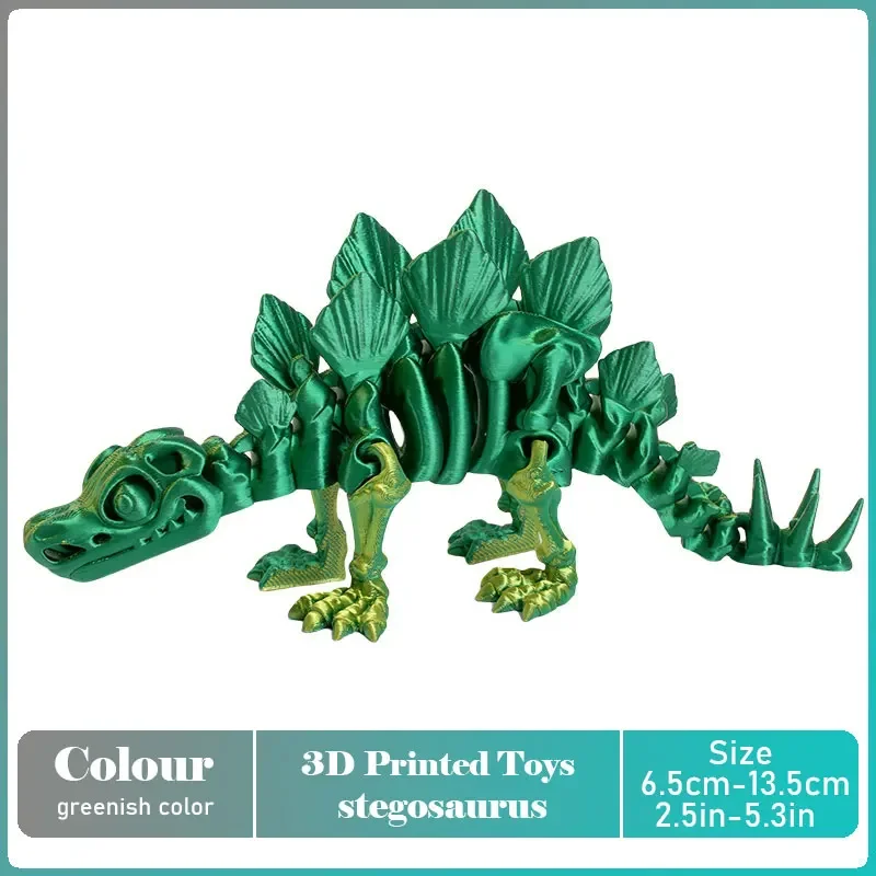 Ruchomy model dinozaura T-Rex na biurko Fioletowy/фиолетовый