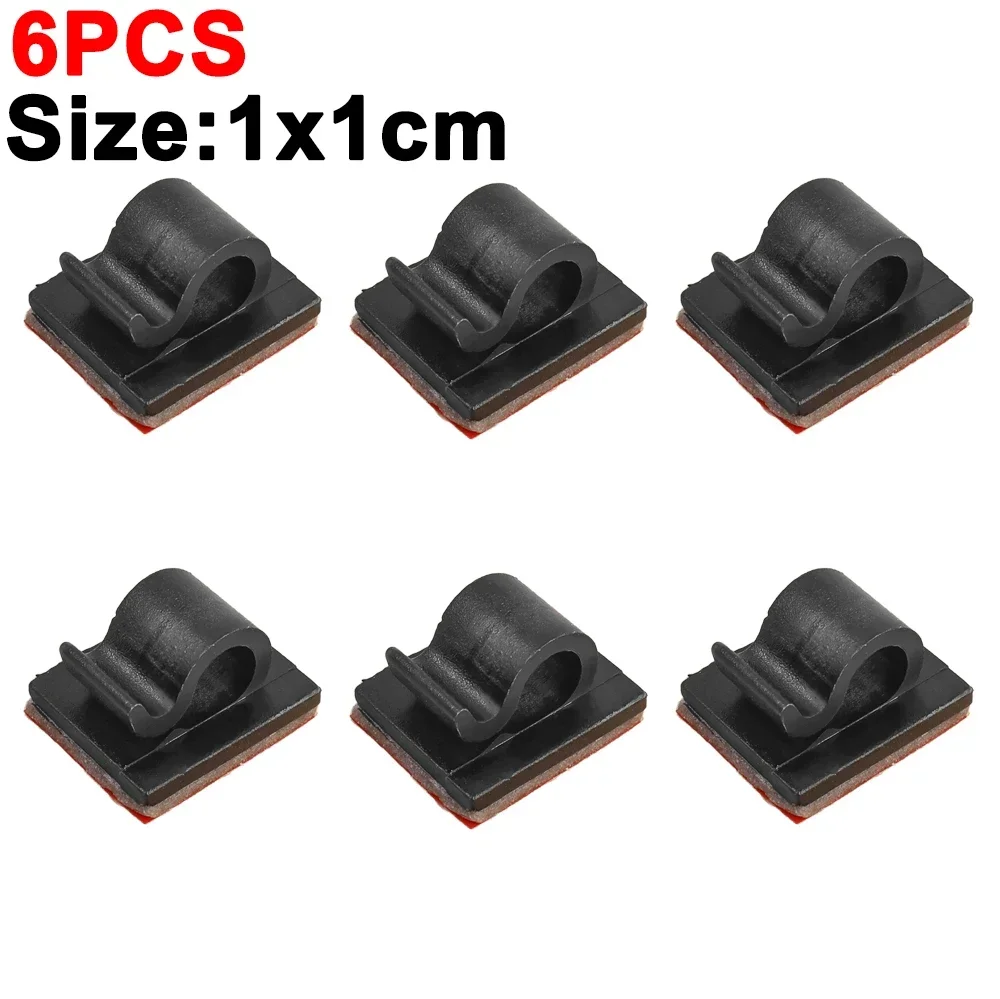 Samoprzylepne klipsy do kabli USB i przewodów — zestaw Fioletowy/фиолетовый