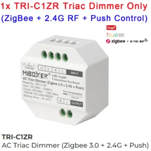 Ściemniacz LED MiBoxer Triac - sterownik z aplikacją i głosem Beżowy