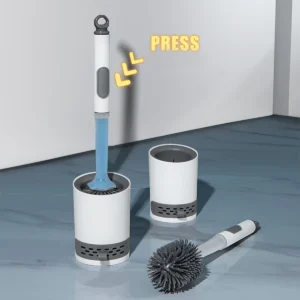 Ścienny zestaw szczotki do WC z dozownikiem detergentu Type b
