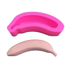 Silikonowa forma 3D w kształcie banana do deserów 4