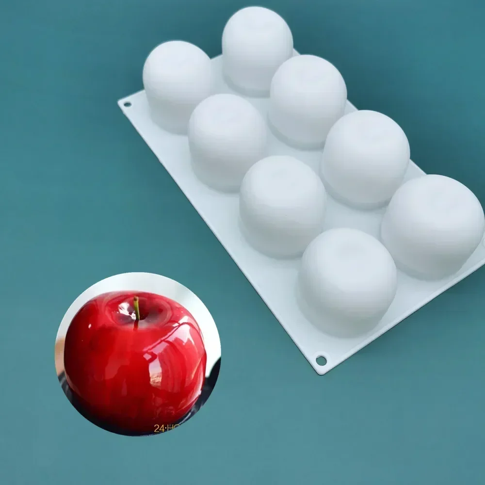 Silikonowa forma do ciasta i deserów w kształcie owoców 3D Apple
