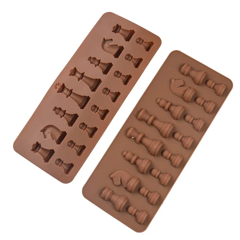 Silikonowa forma do ciasta i czekoladek w kratę szachów 2PCS