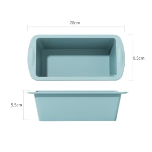 Silikonowe foremki do pieczenia ciasta i chleba Yh1194 niebieski