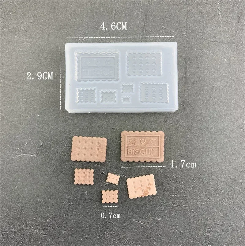 Silikonowe foremki mini do ciastek, pączków i dekoracji 7 hole biscuits