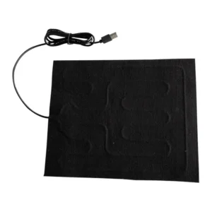 Składana mata grzewcza USB dla kota i psa 25x30 cm Armijna zieleń