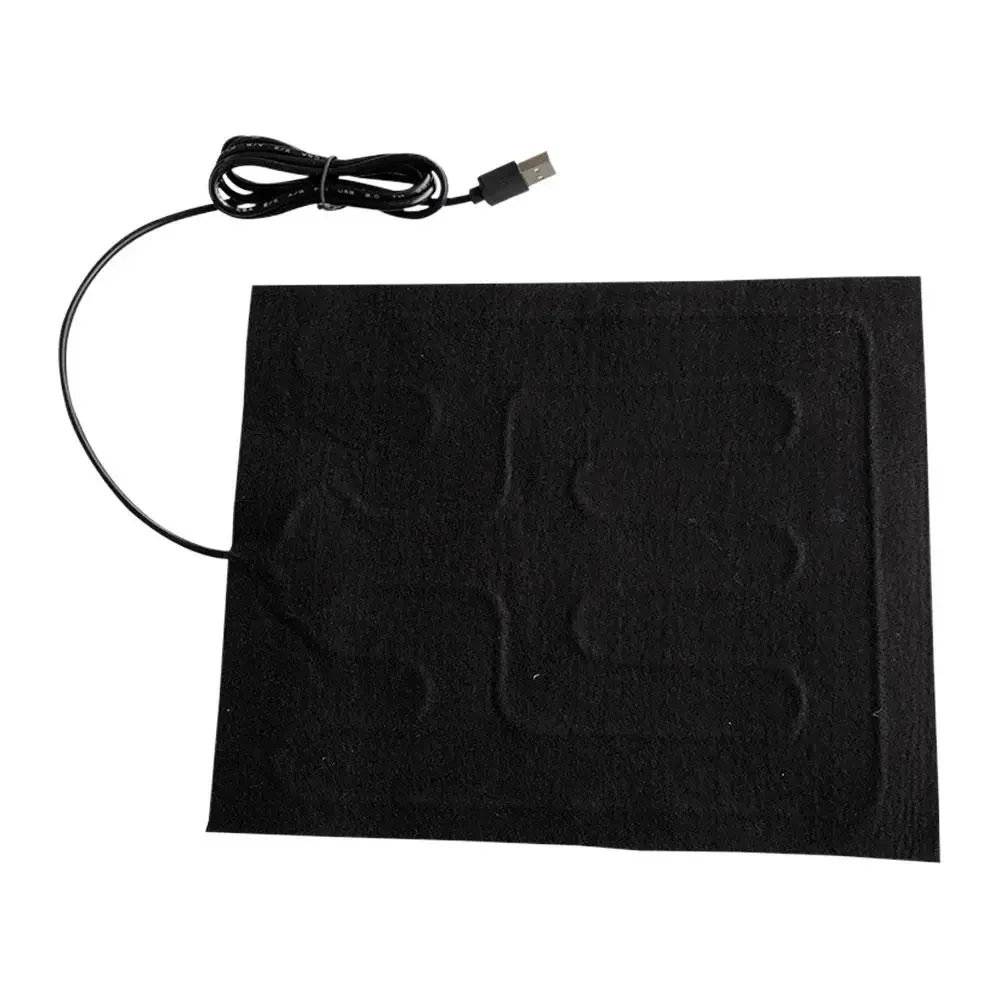Składana mata grzewcza USB dla kota i psa 25x30 cm Armijna zieleń