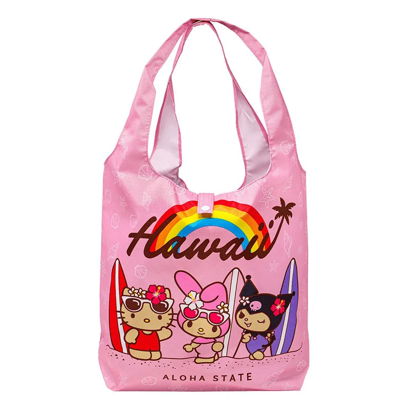 Składana torba na zakupy z kotem Hello Kitty Różowy