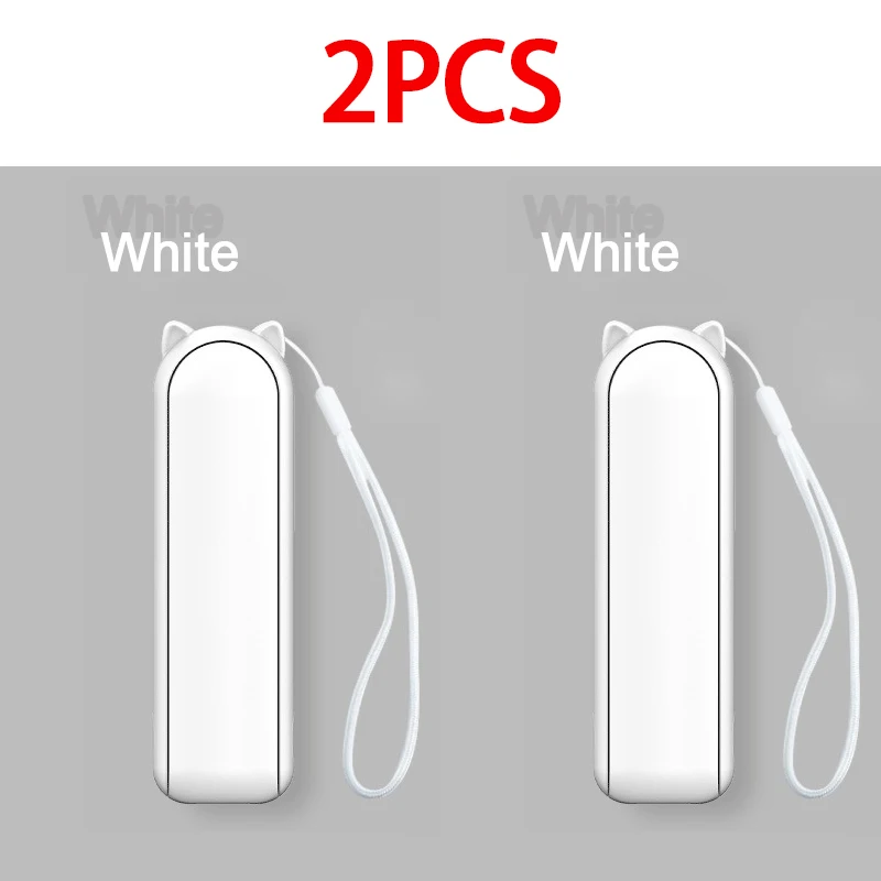 Składany mini wentylator ręczny USB o dużej mocy Ciemnozielony