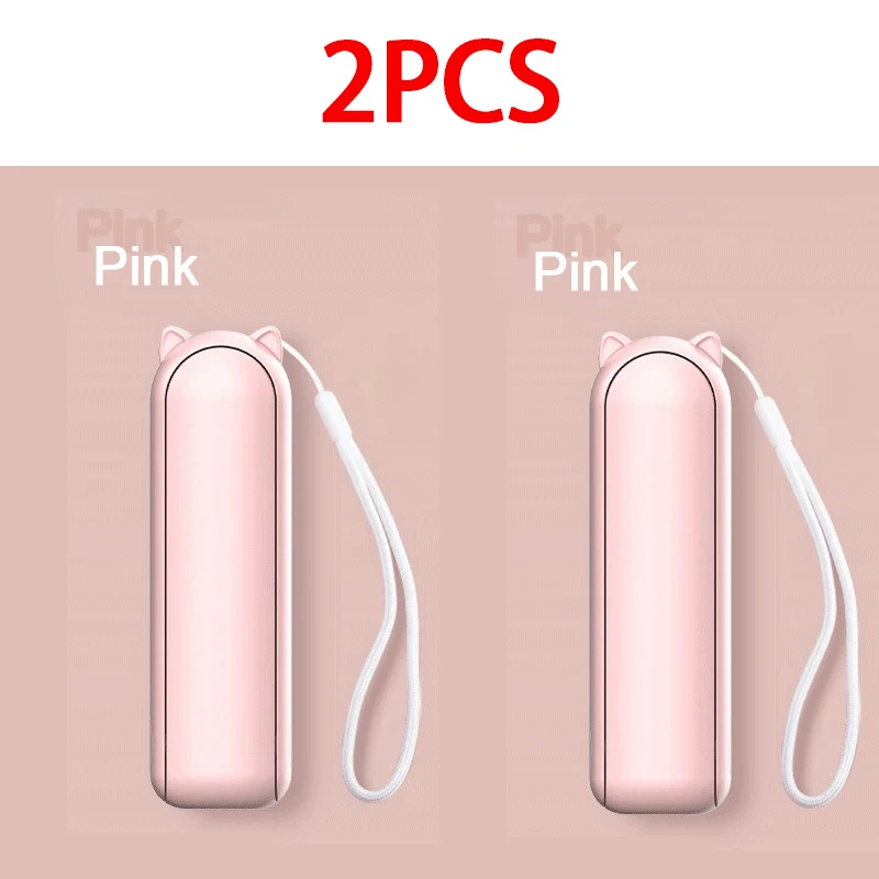 Składany mini wentylator ręczny USB o dużej mocy Khaki