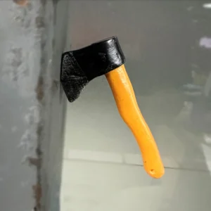 Śmieszne magnesy na lodówkę w kształcie noży i topora 3D Biały