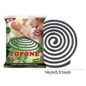 Spirale na komary do aromaterapii 10 szt. Czarny