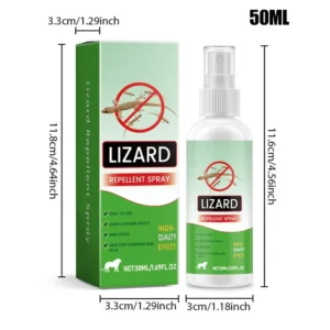 Spray odstraszający jaszczurki i gekony — olejek lawendowy 50 ml Zielony
