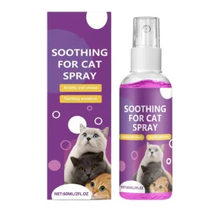 Spray uspokajający dla kota z feromonami antystresowy Biały