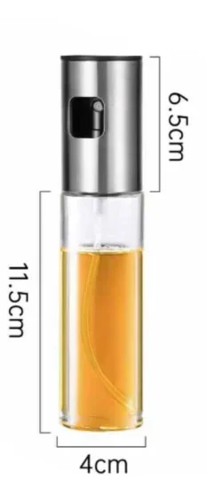 Spryskiwacz do oliwy i octu ze stali nierdzewnej 100 ml Glass 100ml