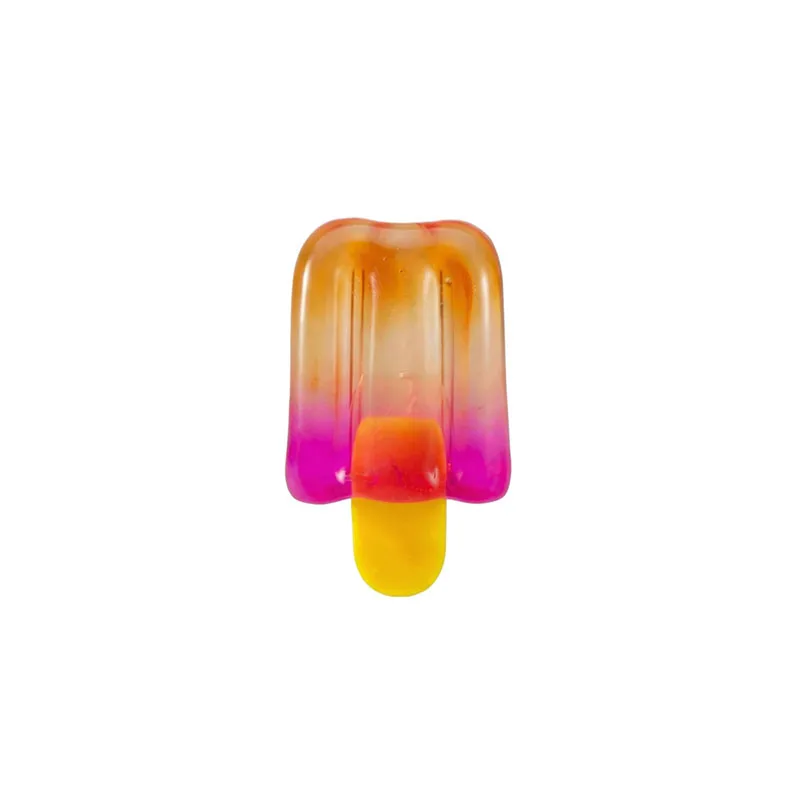 Squishy kostka lizak — antystresowa zabawka sensory na biurko Szampan