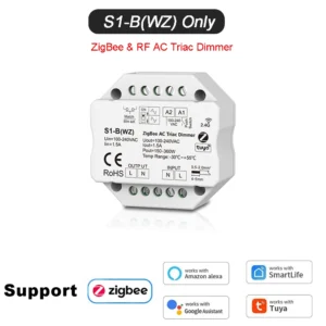 Sterownik LED Triac 12V/24V – ściemnialny zasilacz PWM Biały