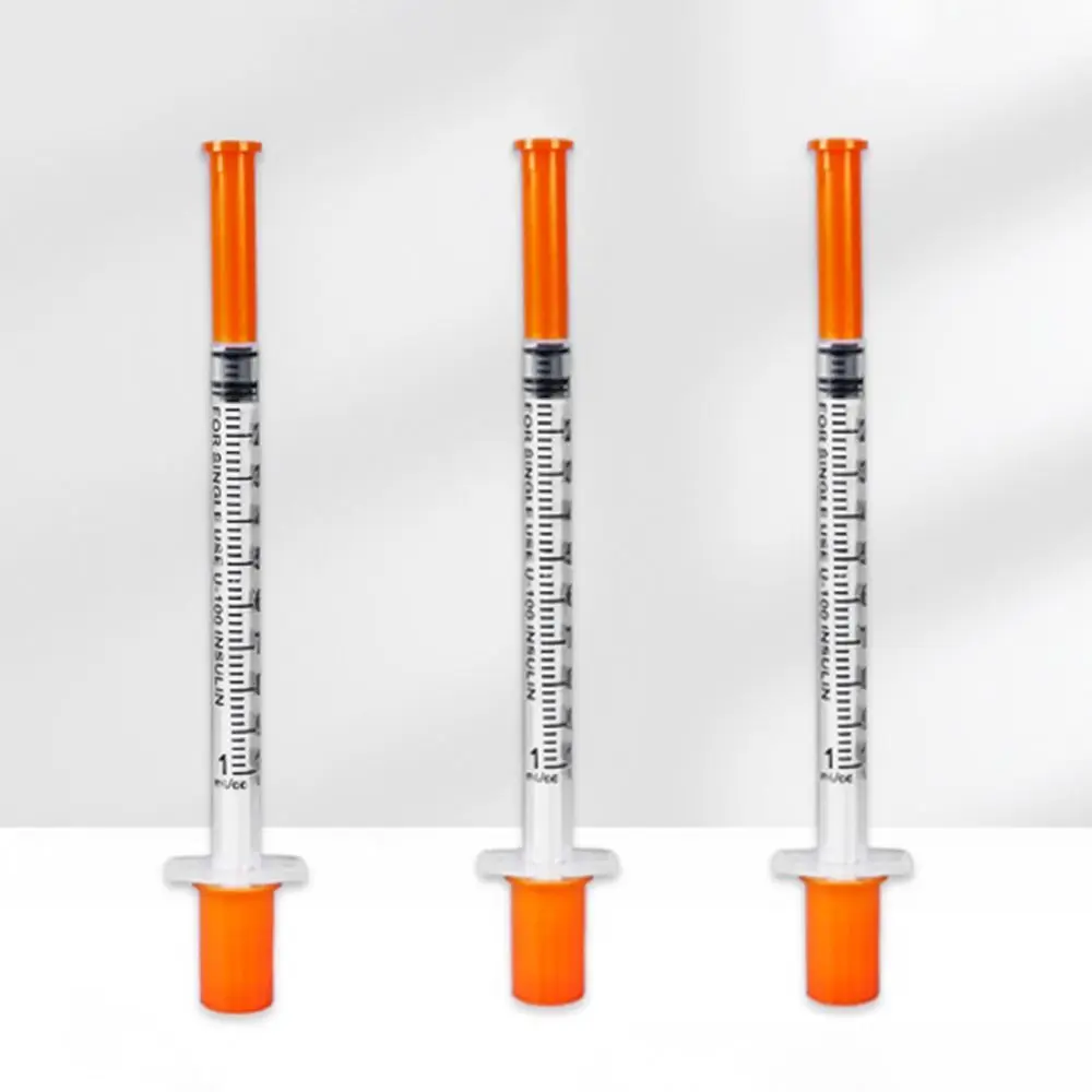 Strzykawki weterynaryjne 1 ml z igłą, komplet 10 szt