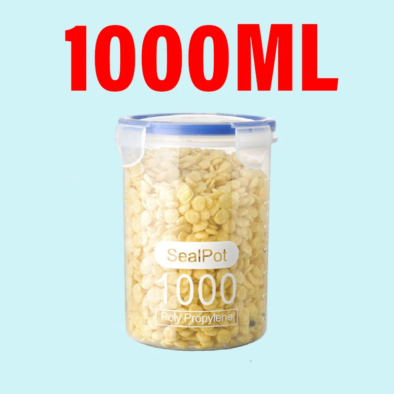 Szczelny pojemnik na produkty sypkie z miarką 1000ml