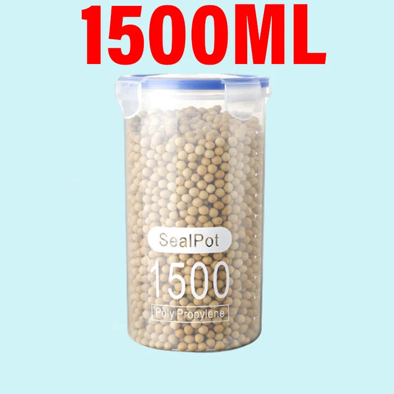 Szczelny pojemnik na produkty sypkie z miarką 1500ml