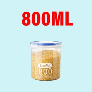 Szczelny pojemnik na produkty sypkie z miarką 800ml