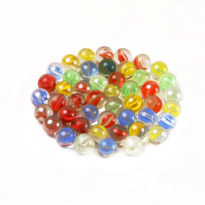 Szklane kulki kocie oko 14 mm - 50 szt. Marynarka