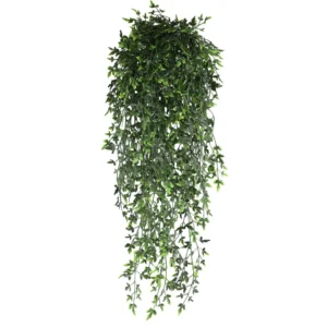 Sztuczna paproć perska wisząca 90 cm – sztuczna roślina do pokoju Khaki