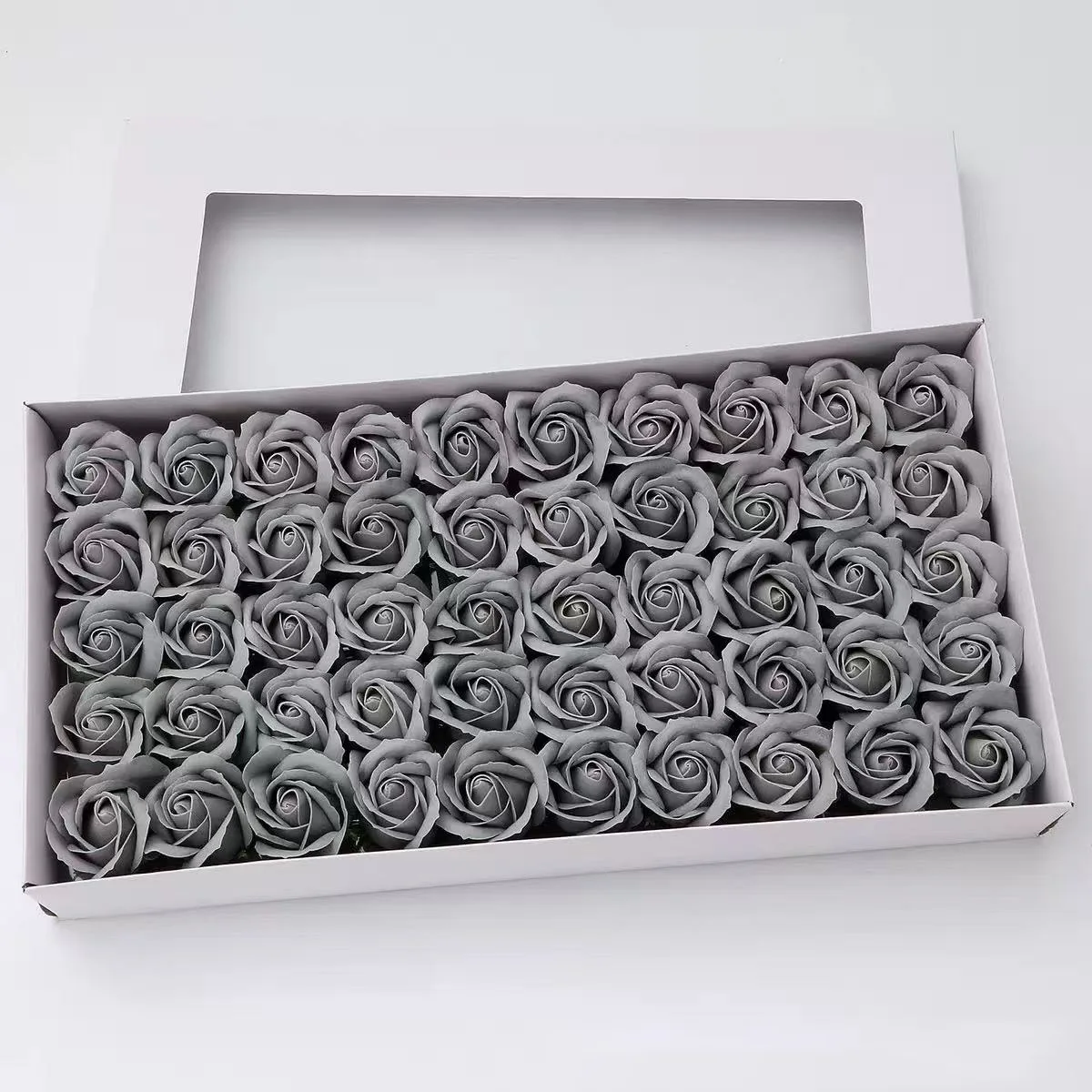 Sztuczne główki róż 4,5 cm - zestaw 50 szt. Z