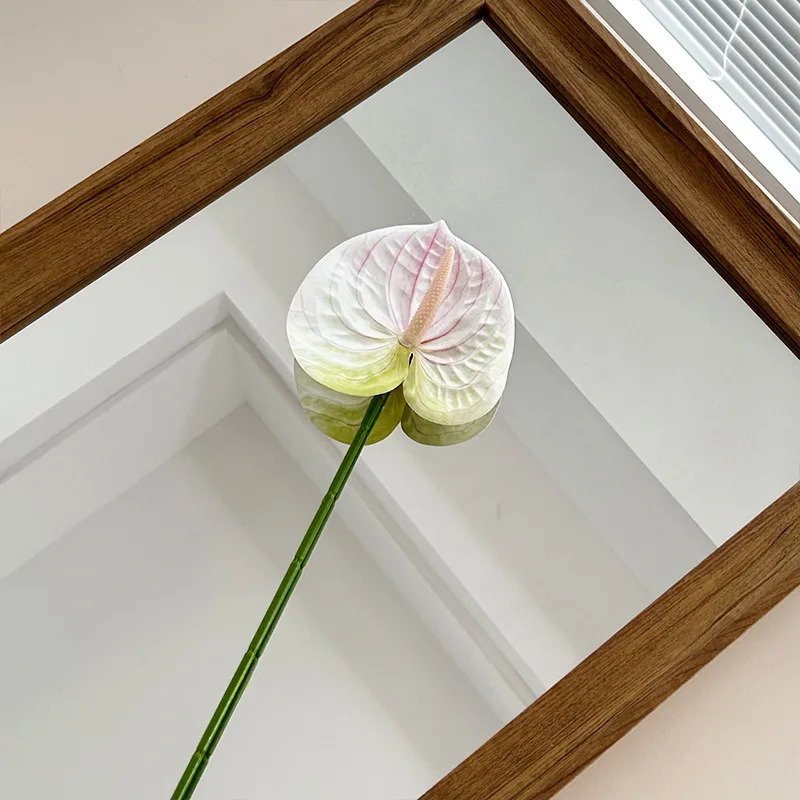 Sztuczne kwiaty anturium 3D, dekoracja domu i ślubu A4