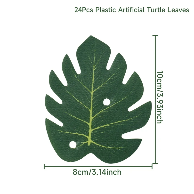 Sztuczne liście palmy tropikalnej do dekoracji Leaves1