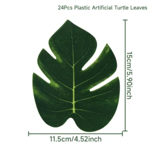 Sztuczne liście palmy tropikalnej do dekoracji Leaves2