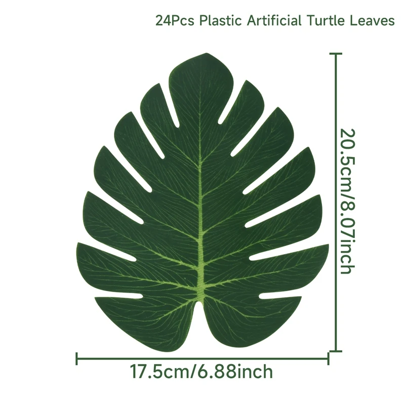 Sztuczne liście palmy tropikalnej do dekoracji Leaves4
