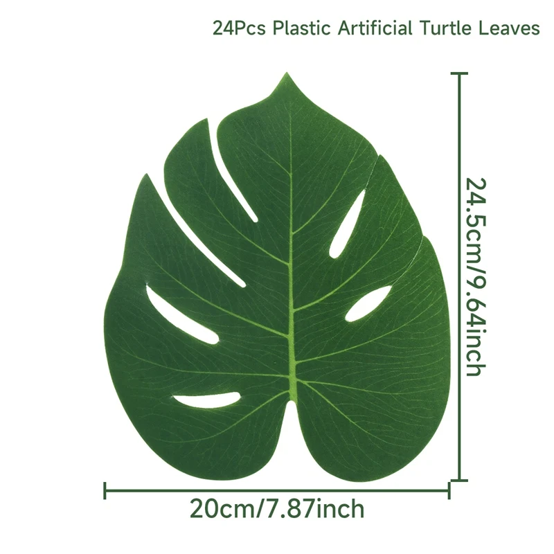 Sztuczne liście palmy tropikalnej do dekoracji Leaves5