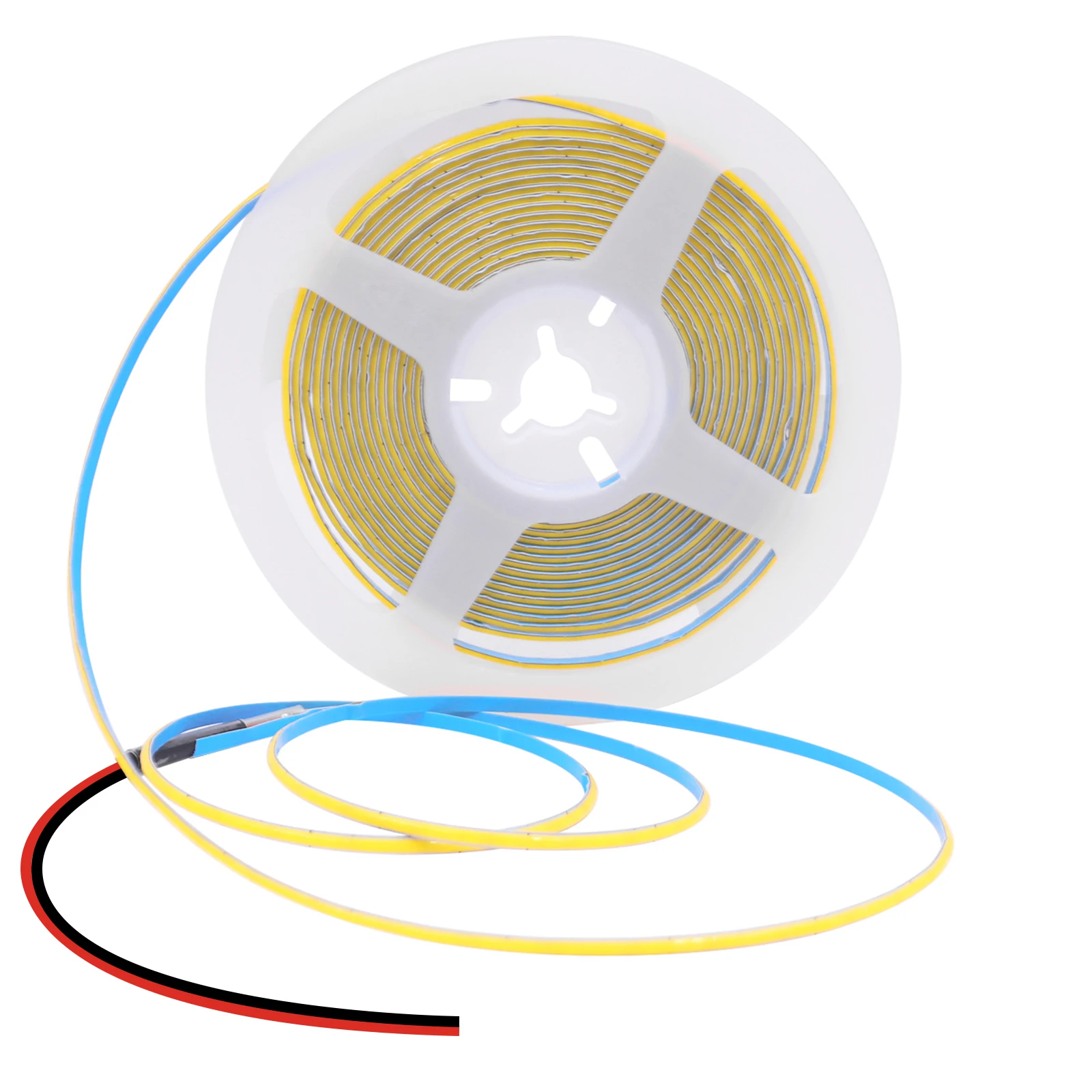 Taśma LED COB 5V 320 diod/m ściemnialna Niebieski
