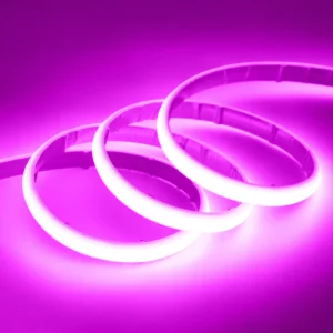 Taśma LED COB 12V/24V IP68 wodoodporna 320 LED/m — elastyczna podwodna Zmienny