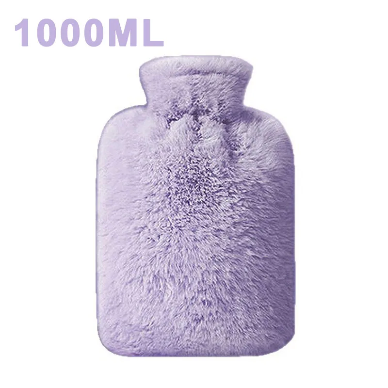 Termofor 1 l z miękkim pokrowcem żółty