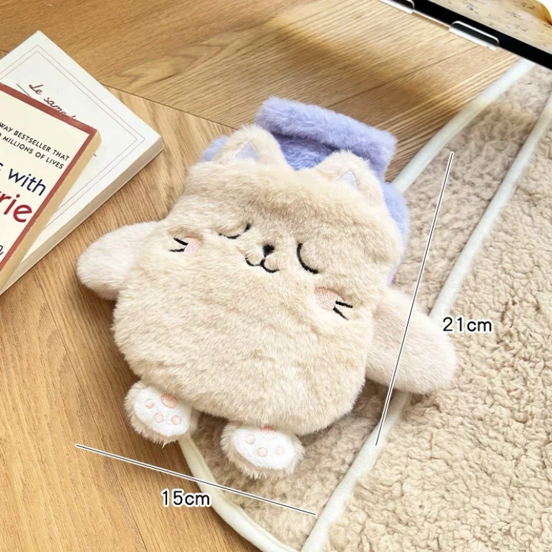 Termofor kawaii na brzuch ręce i stopy Czerwony